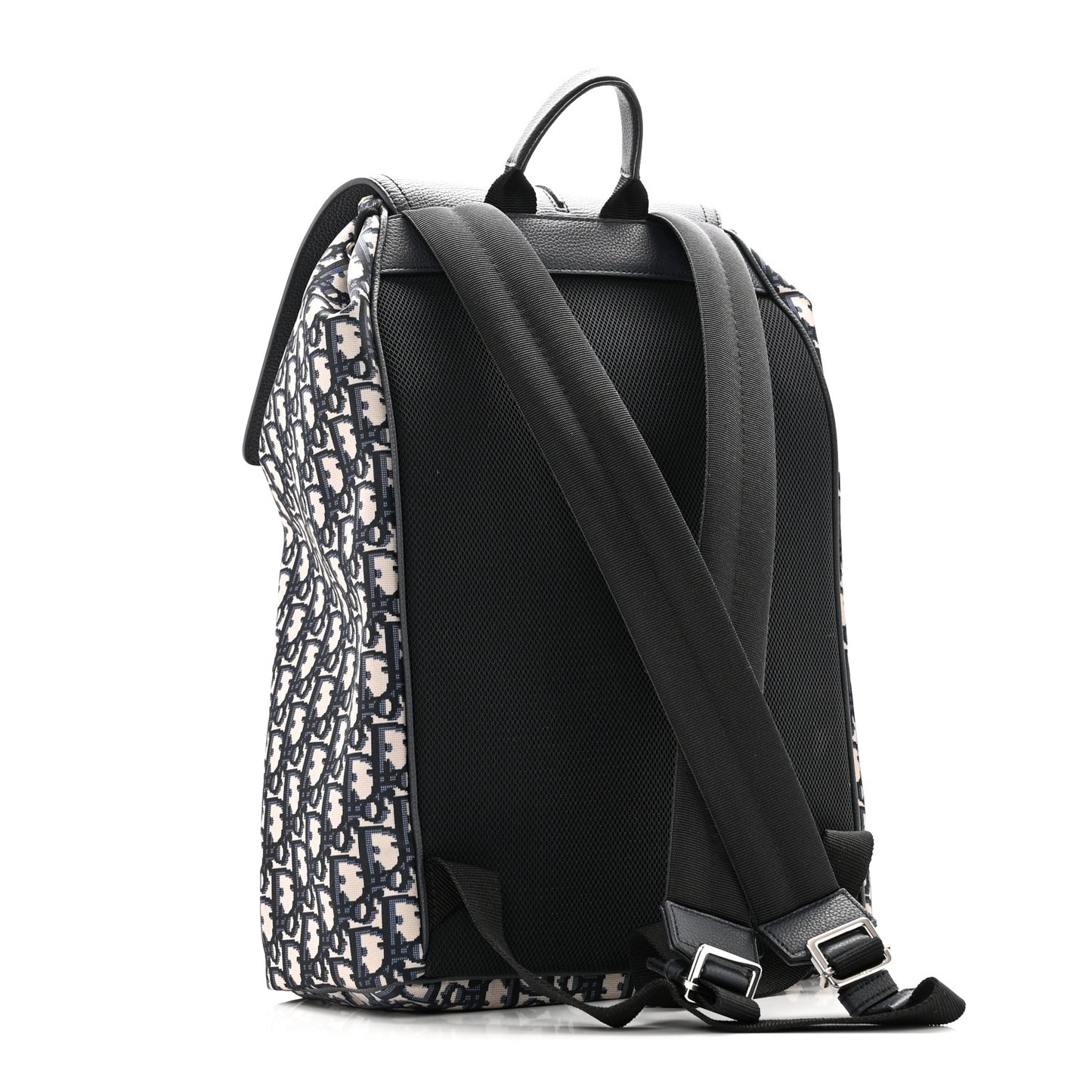 Technical Fabric Oblique Motion Backpack Blue