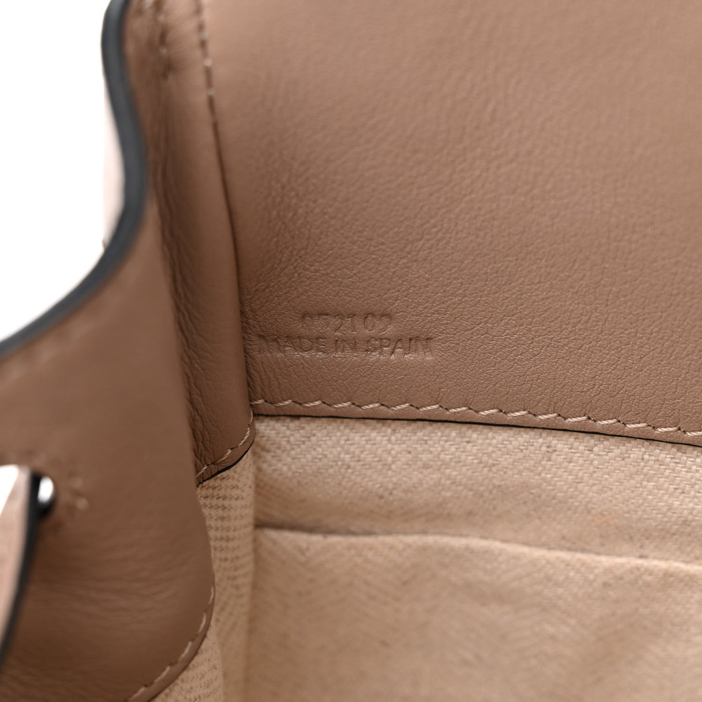 Calfskin Mini Hammock Shoulder Bag Light Oat