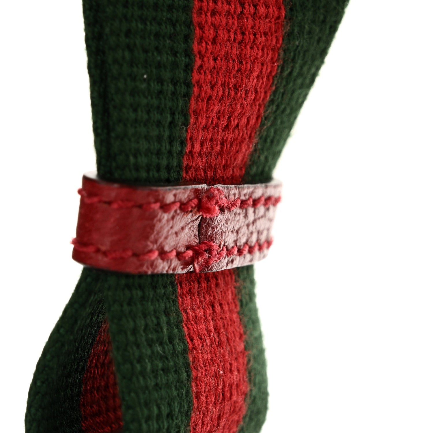 Gucci GG Supreme Monogram Tian Web Small Camera Bag Beige Multicolor Red 10 of 10