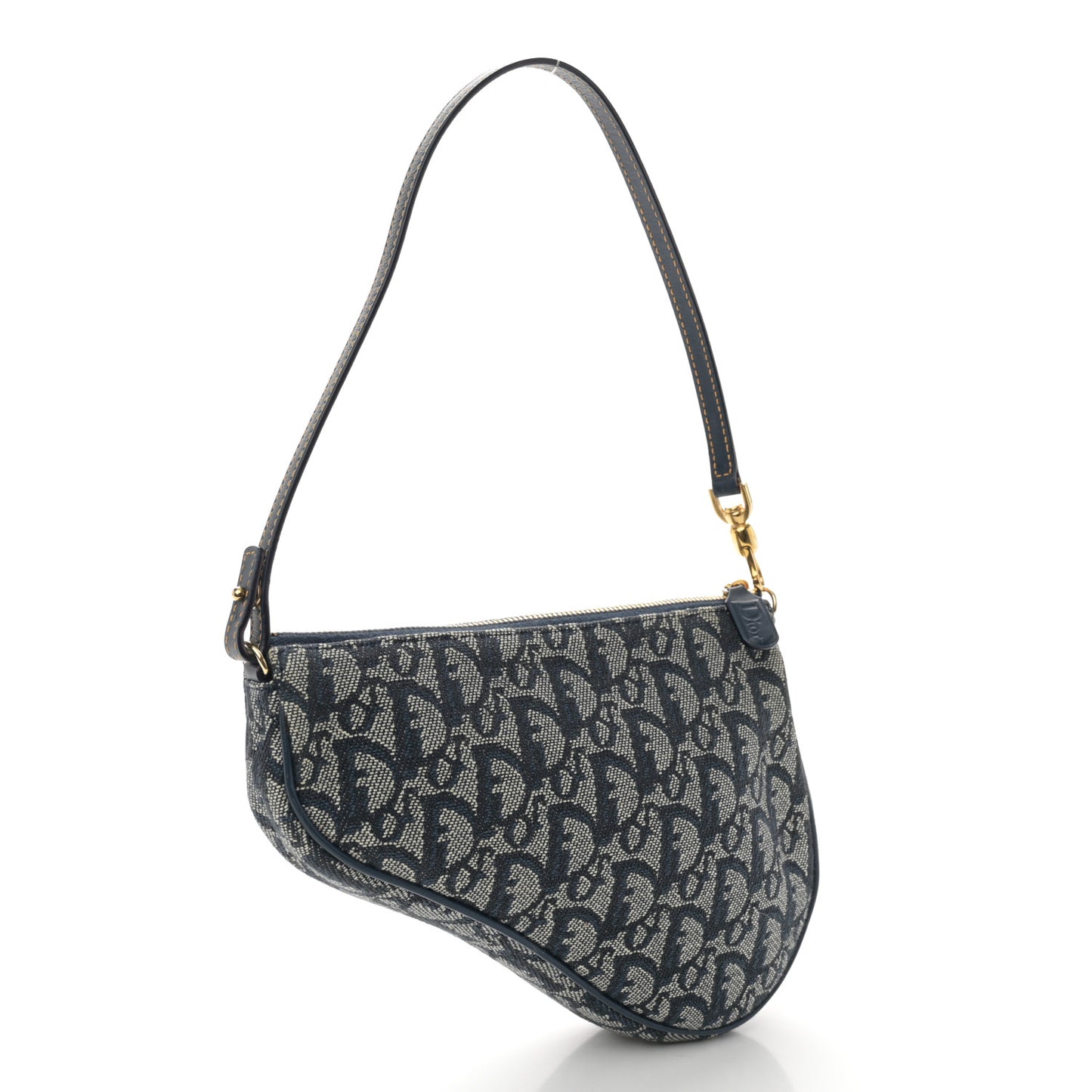 Monogram Mini Saddle Pochette Blue