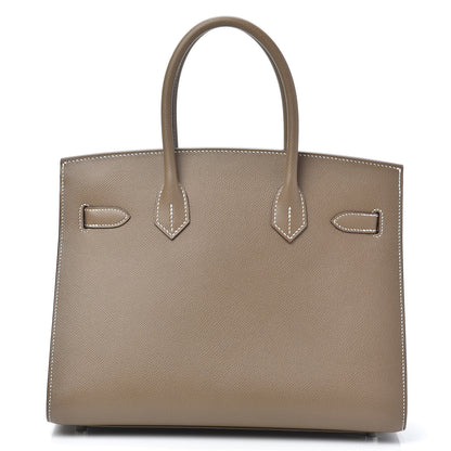 Hermes Epsom Birkin Sellier 30 Etoupe 4 of 9