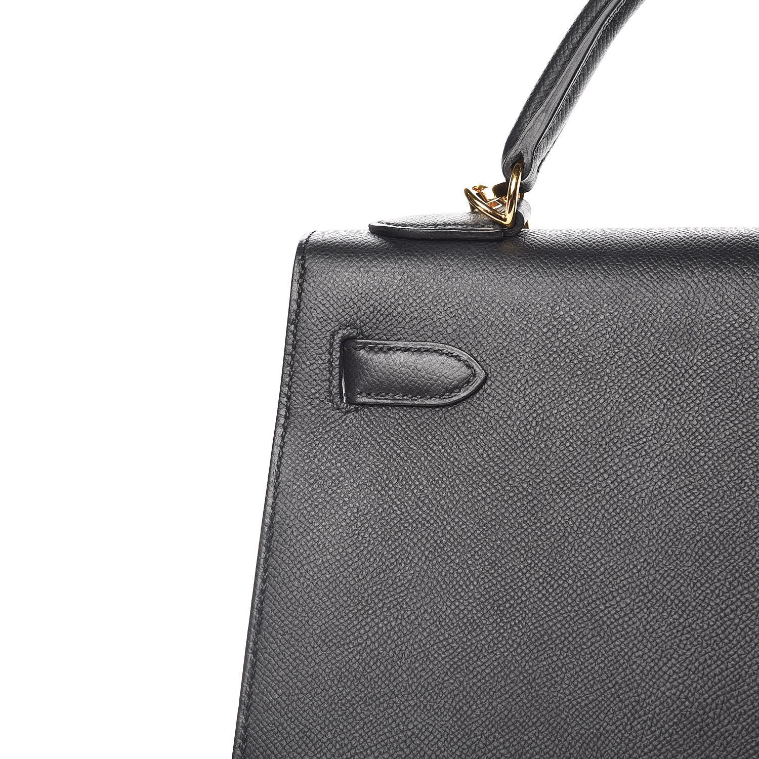Hermes Epsom Kelly Sellier 32 Black 10 of 45