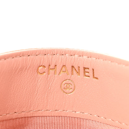 Chanel Caviar Quilted Boy Card Holder Light Pink 6 of 10