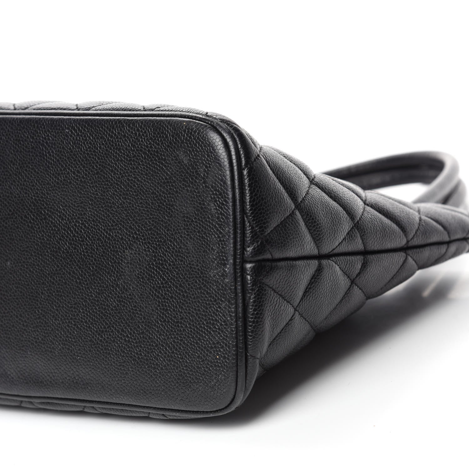 Chanel Caviar Quilted Medallion Tote Black 7 of 12