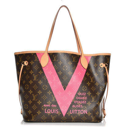 Louis Vuitton Monogram V Neverfull MM Grenade 1 of 10