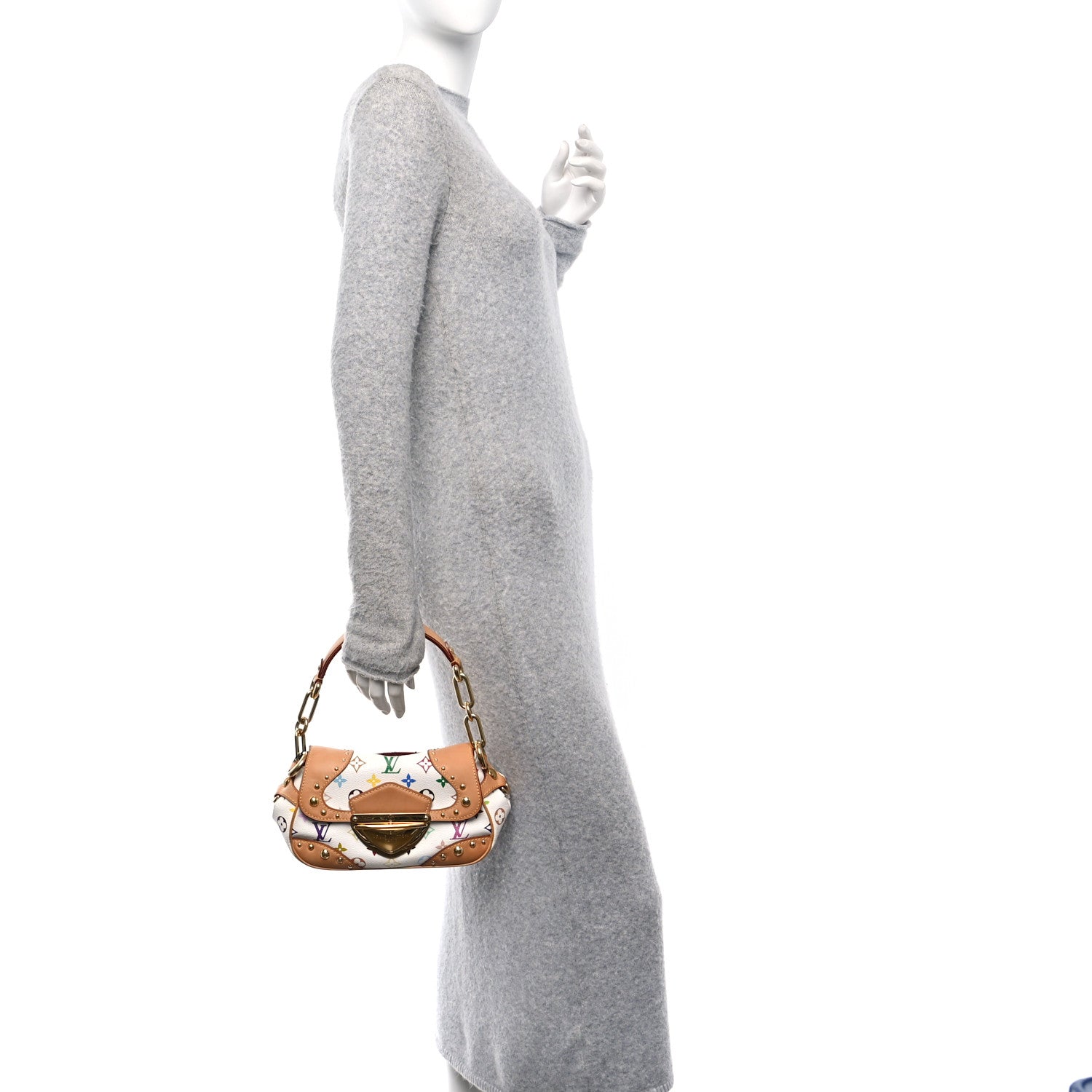 Louis Vuitton Monogram Multicolor Marilyn White 2 of 9