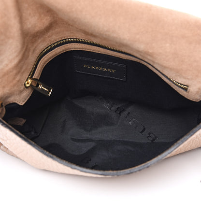 Burberry Signature Grain Medium Mildenhall Crossbody Bag Pale Apricot 5 of 9
