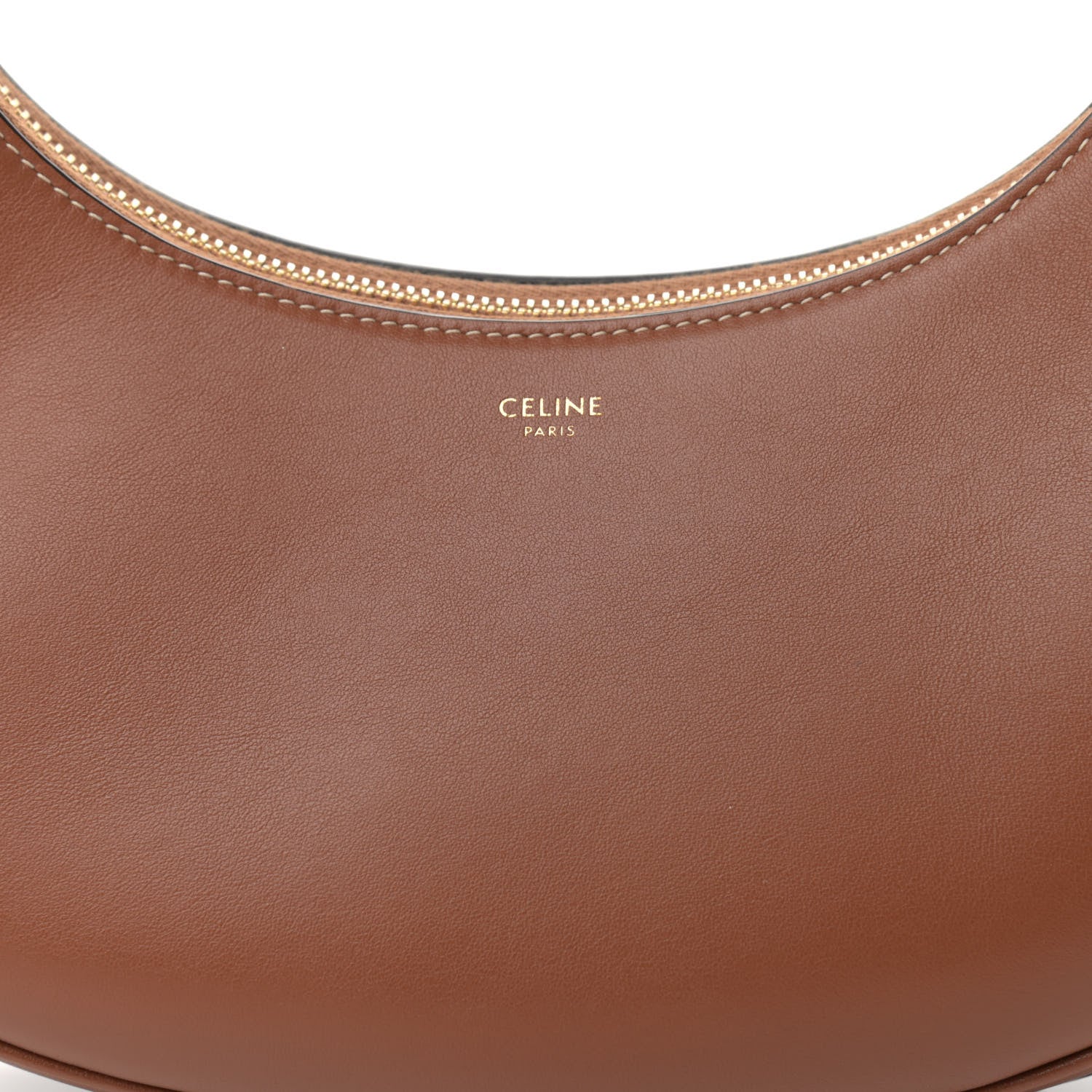 Celine Smooth Calfskin Medium Strap Ava Shoulder Bag Tan 8 of 10