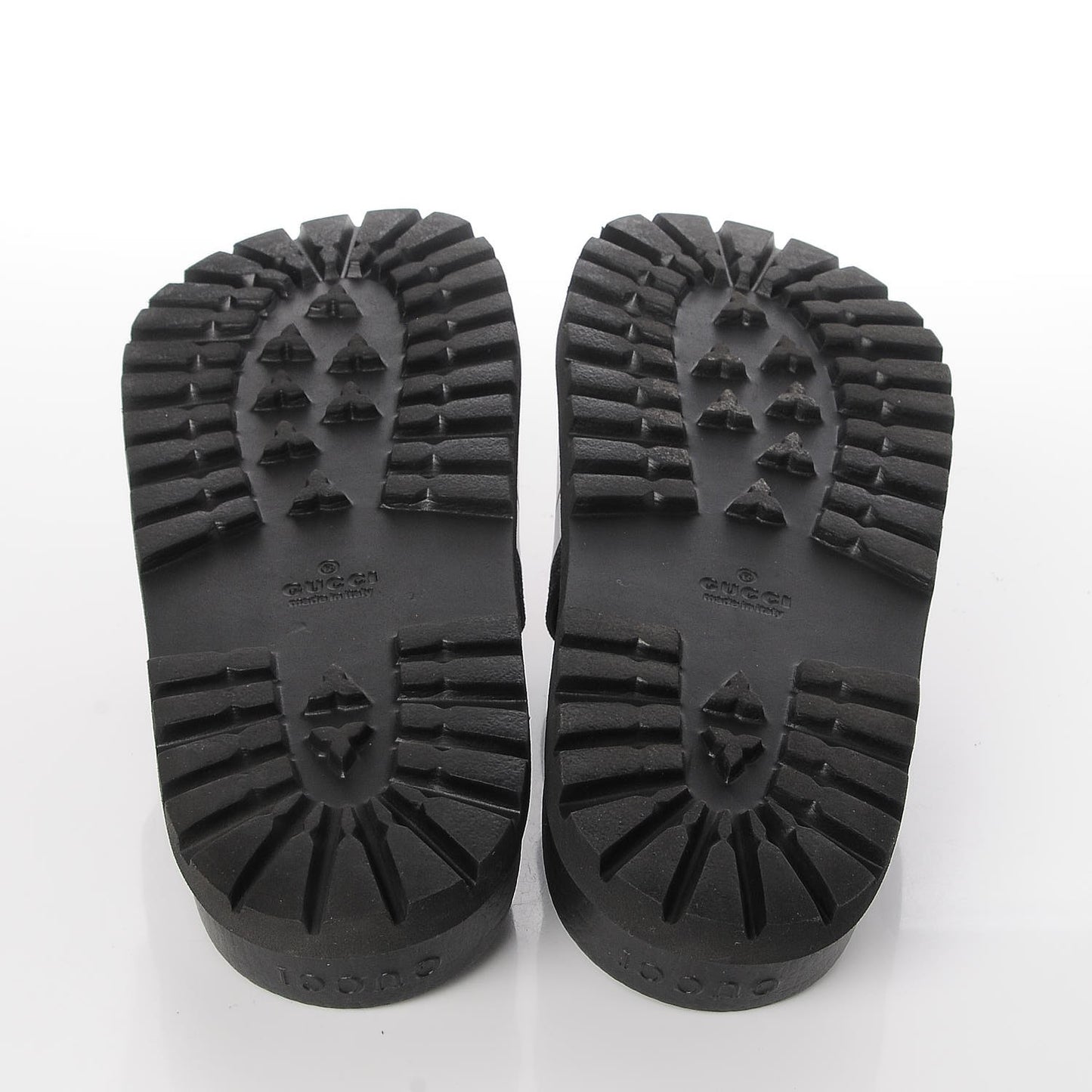 Rubber Web Mens Lug Sole Slide Sandals 9 Black Green Red