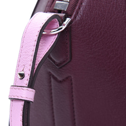 Givenchy Sugar Goatskin Mini Tri-Color Antigona Burgundy Pink White 14 of 16