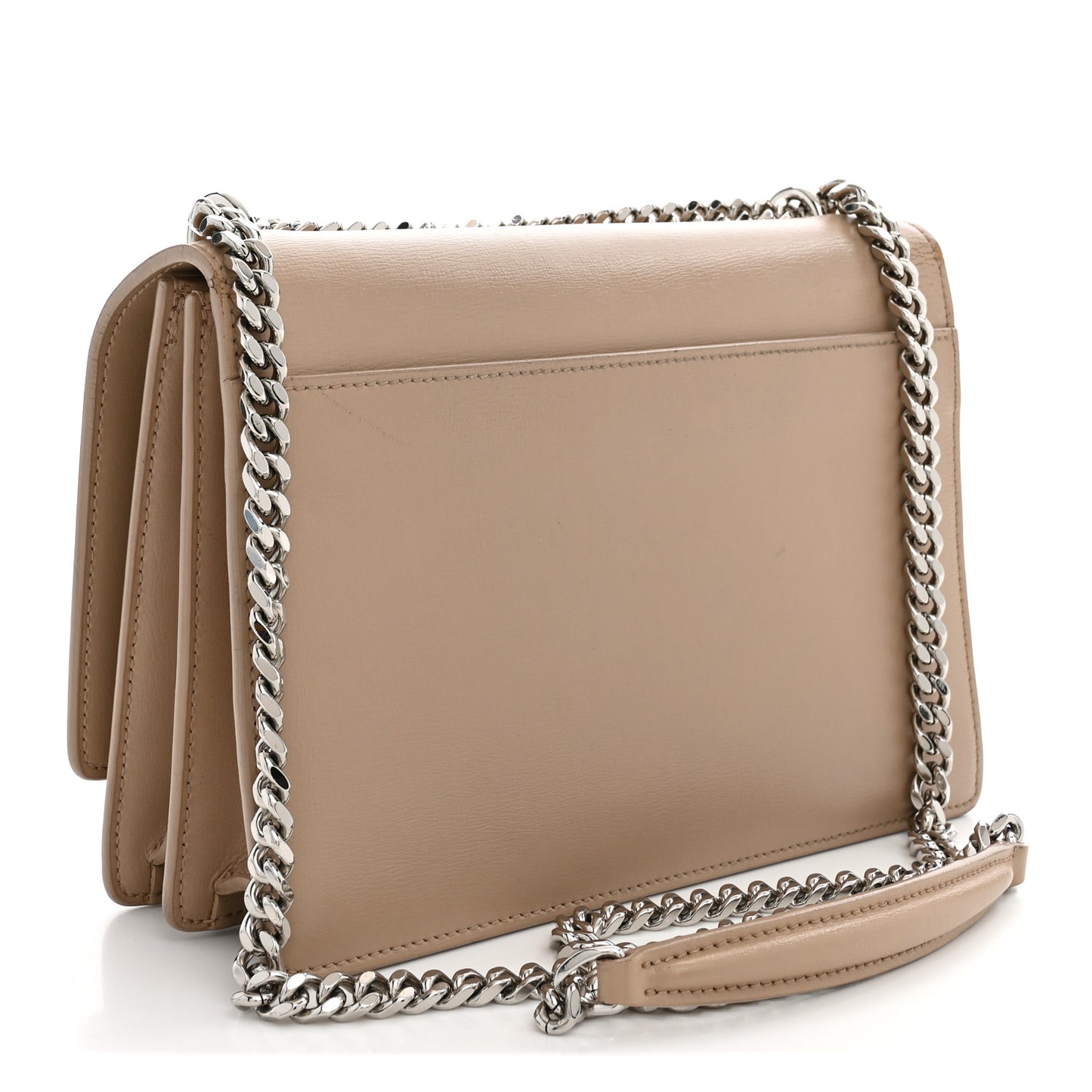 Calfskin Medium Monogram Sunset Dark Beige