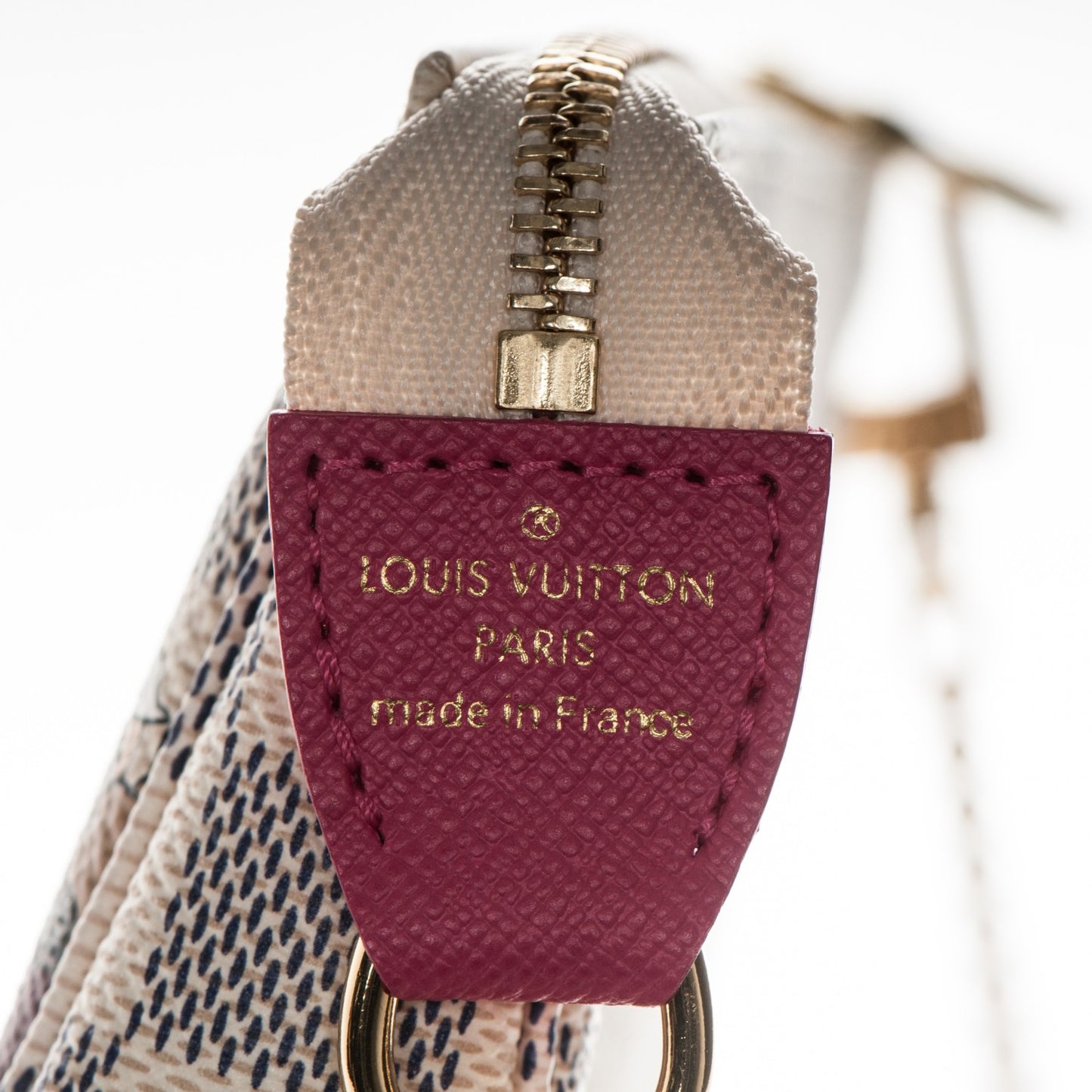 Damier Azur 2015 Christmas Animation Mini Pochette Accessories
