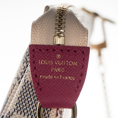 Louis Vuitton Damier Azur 2015 Christmas Animation Mini Pochette Accessories 5 of 7