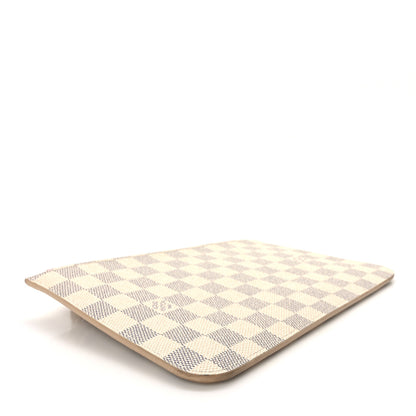 Louis Vuitton Damier Azur Neverfull MM GM Pochette Rose Ballerine 4 of 10