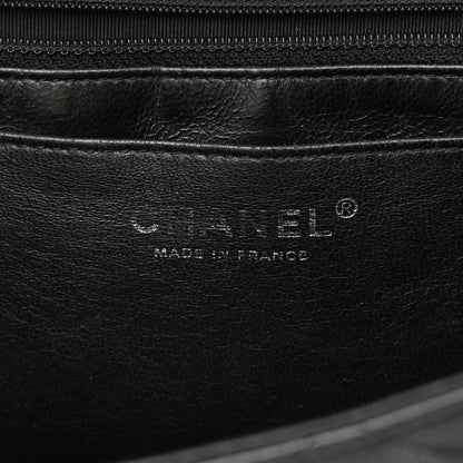 Chanel Caviar Quilted Jumbo Single Flap Black 6 of 14