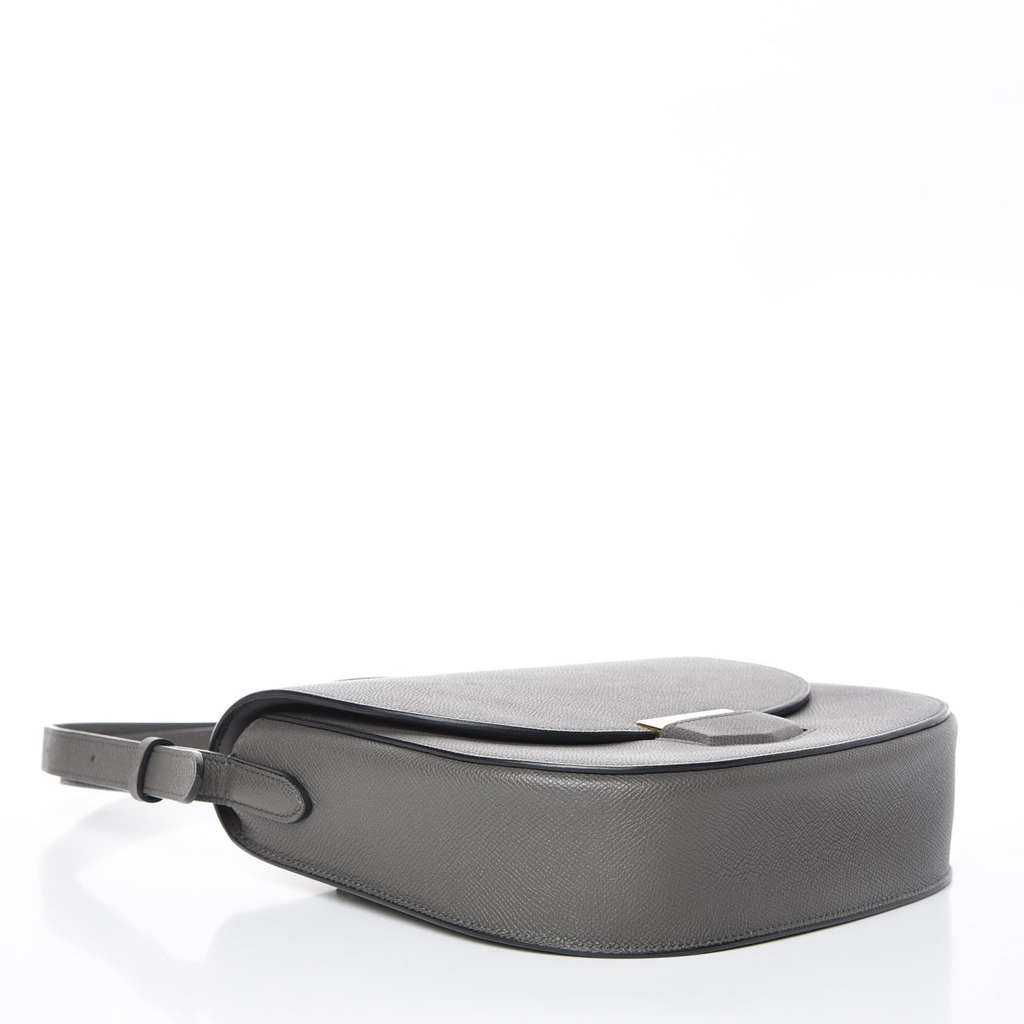 Grained Calfskin Compact Trotteur Grey