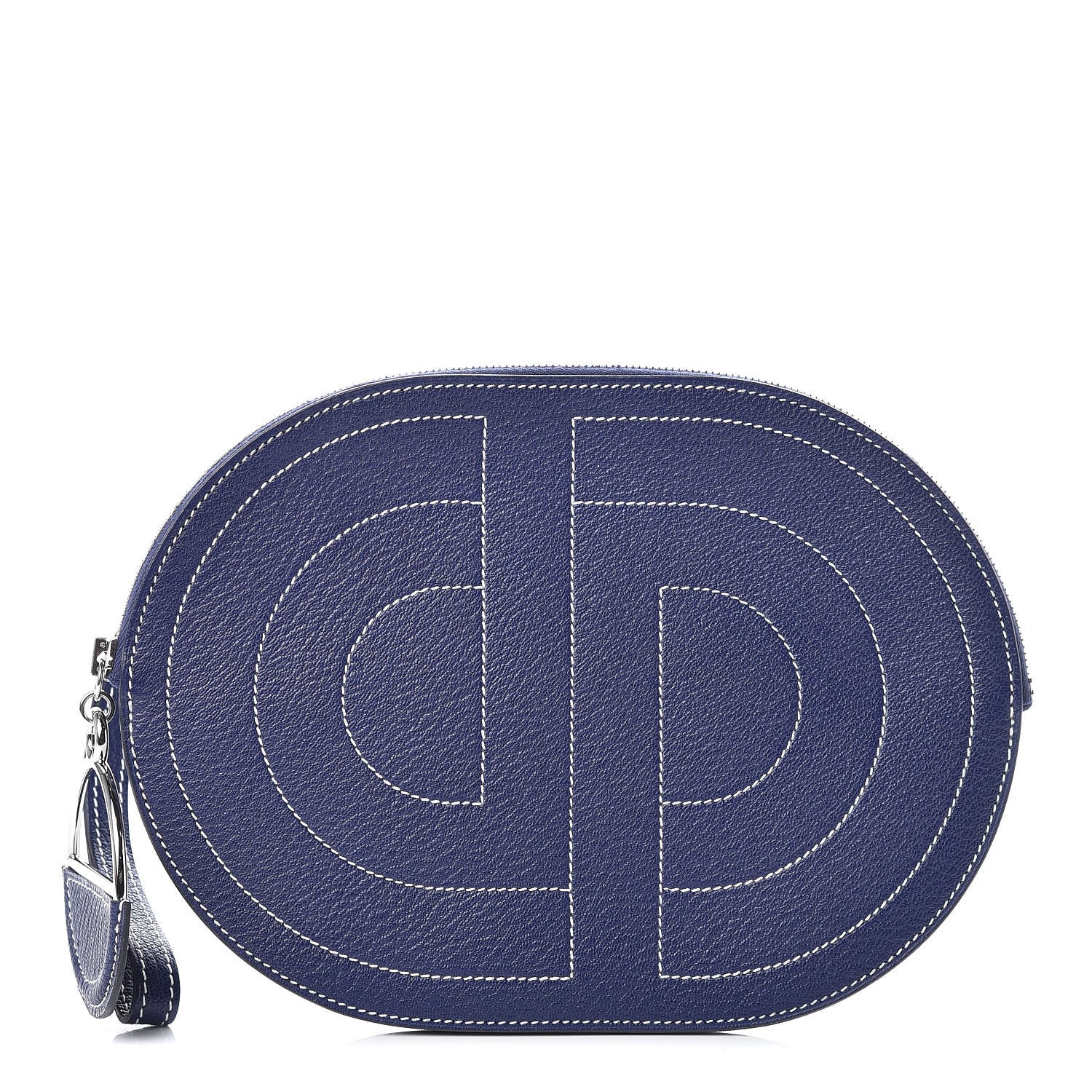 Hermes Chevre Mysore In-The-Loop-To-Go Pochette Bleu Encre 1 of 8