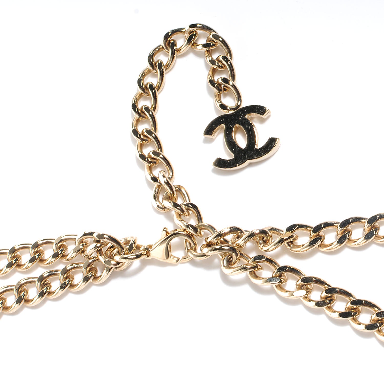 Chanel Gold Chain CC Coco Belt 5 of 5