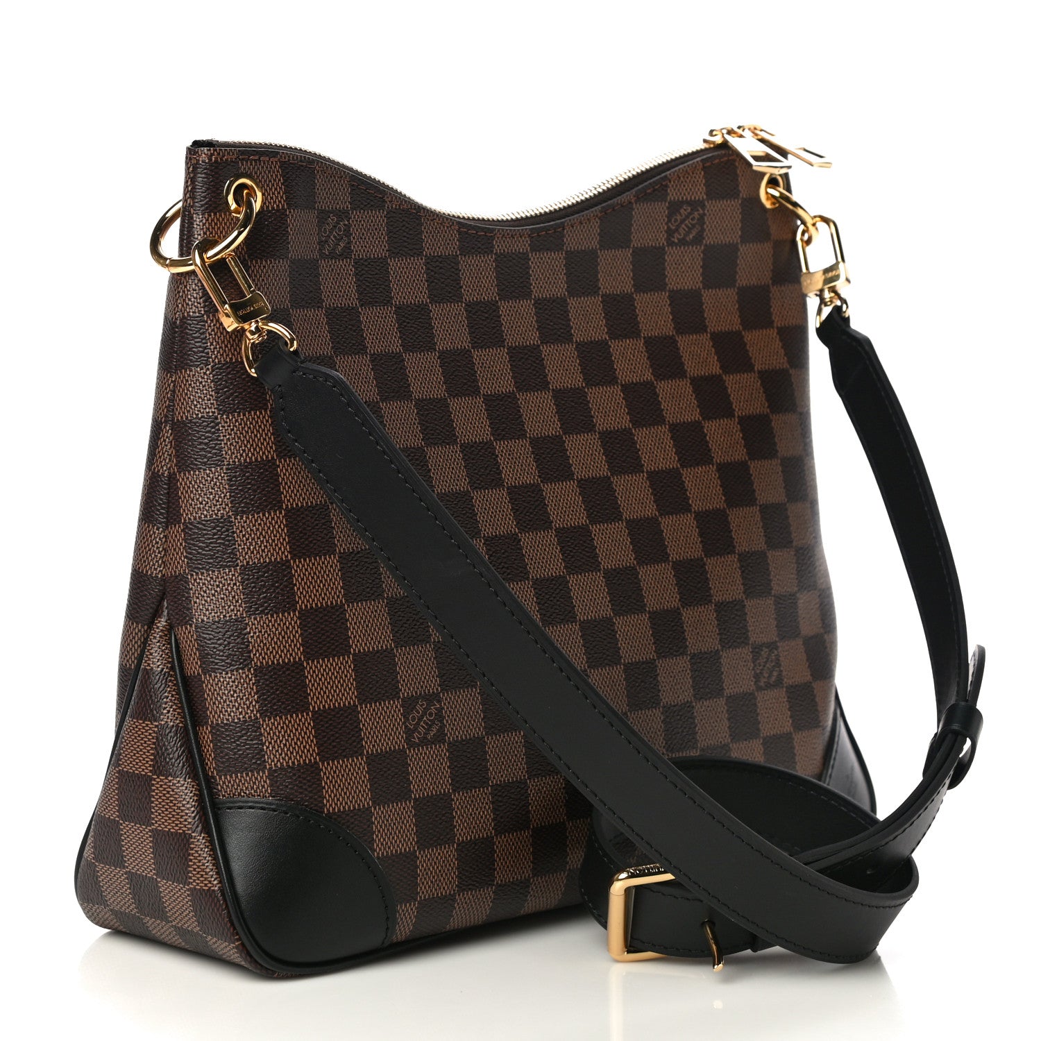 Louis Vuitton Damier Ebene Odeon MM Black 3 of 8