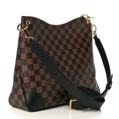 Louis Vuitton Damier Ebene Odeon MM Black 3 of 8