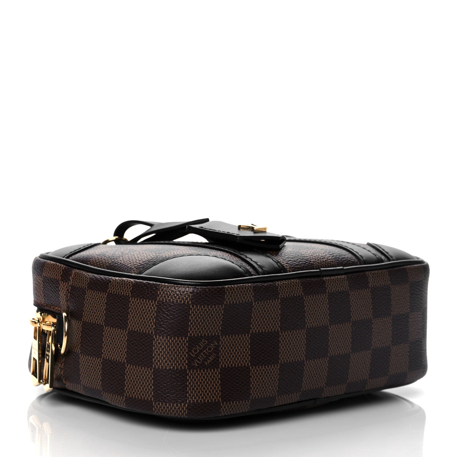 Louis Vuitton Damier Ebene Valisette Souple BB Black 4 of 9