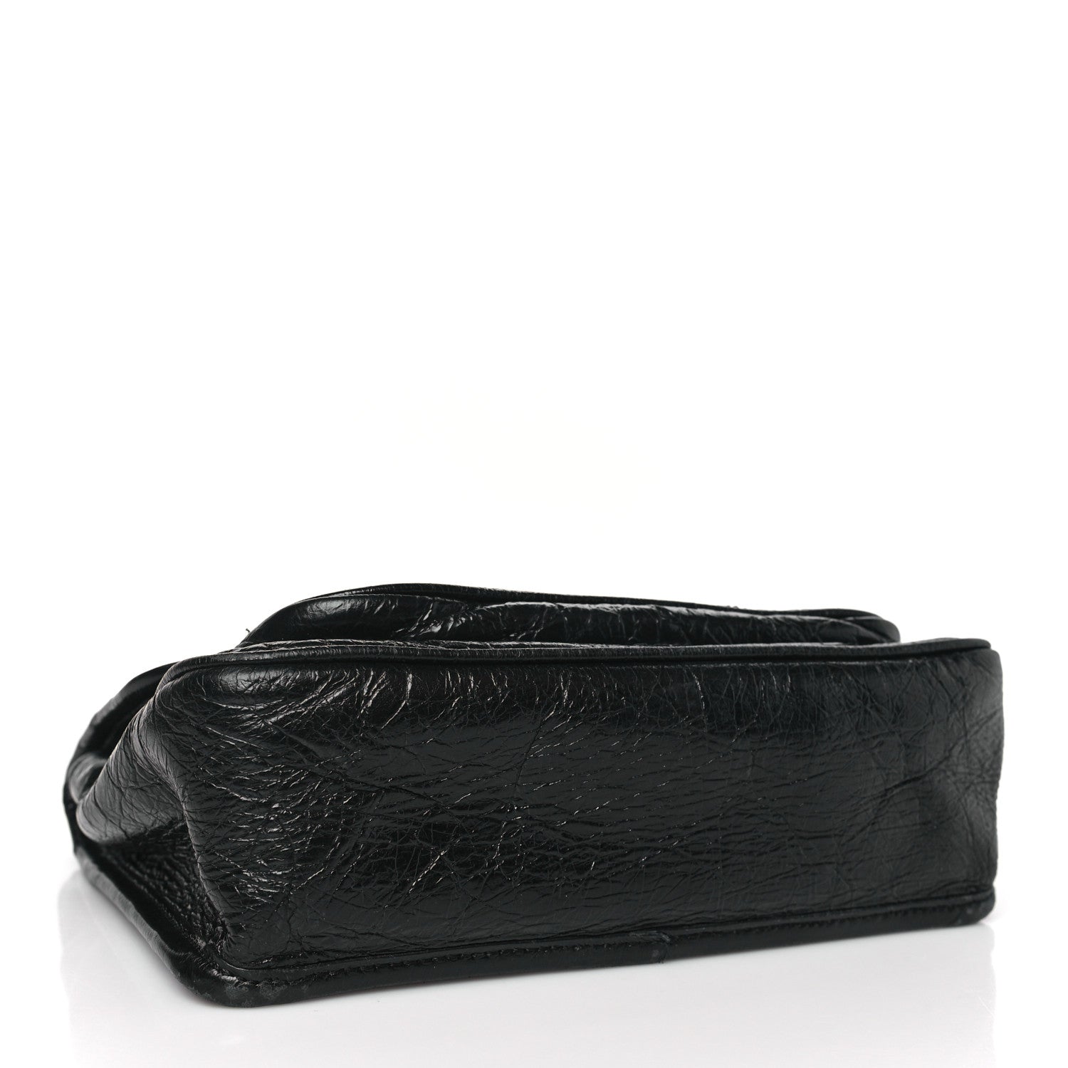 Saint Laurent SAINT LAURENT Crinkled Calfskin Matelasse Monogram Baby Niki Chain Satchel Black 4 of 8