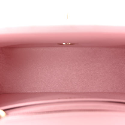 Chanel Lambskin Quilted Mini Square Flap Light Pink 8 of 21