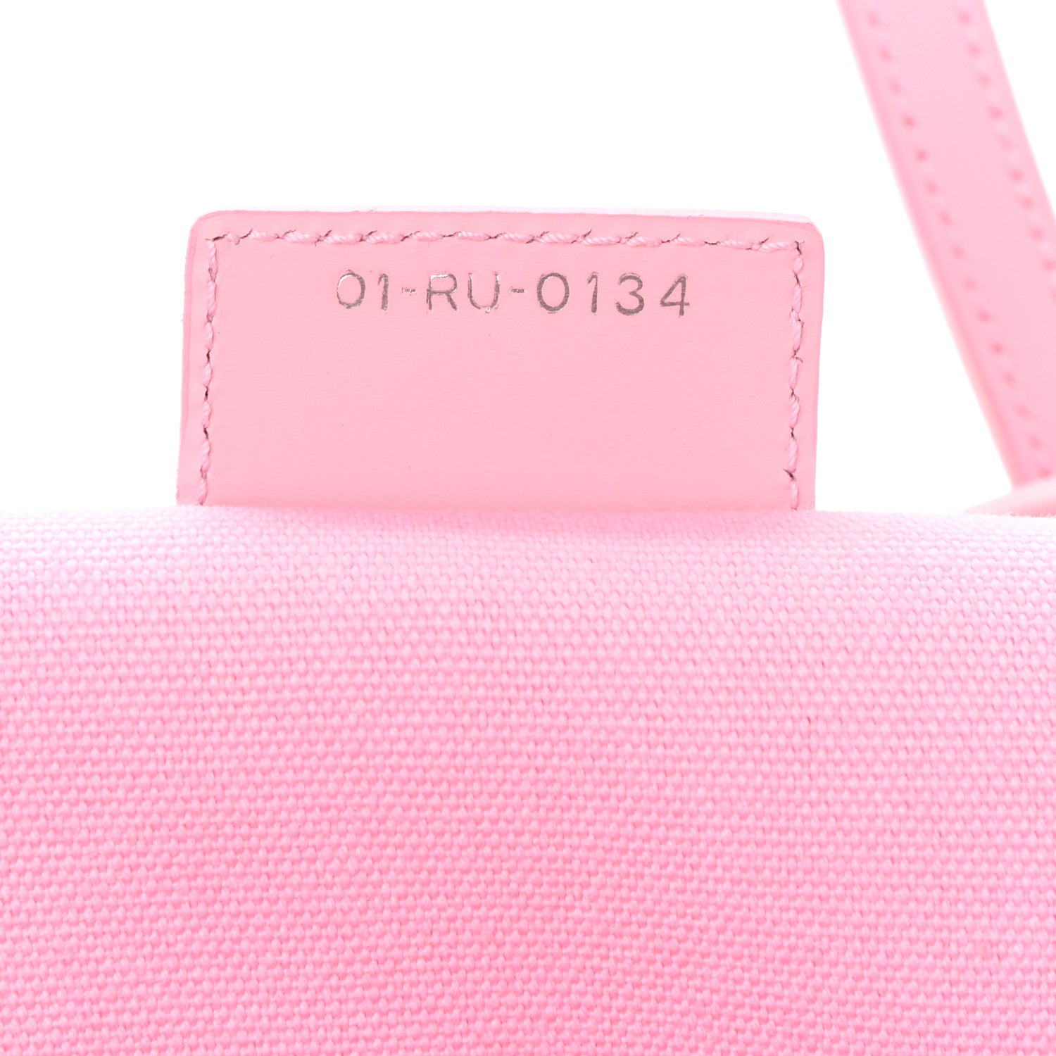 Christian Dior Coated Canvas Cannage Panarea Shopping Tote Pink 6 of 9