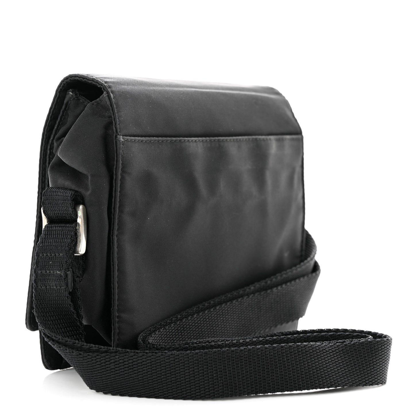 Tessuto Nylon Sport Shoulder Bag Black