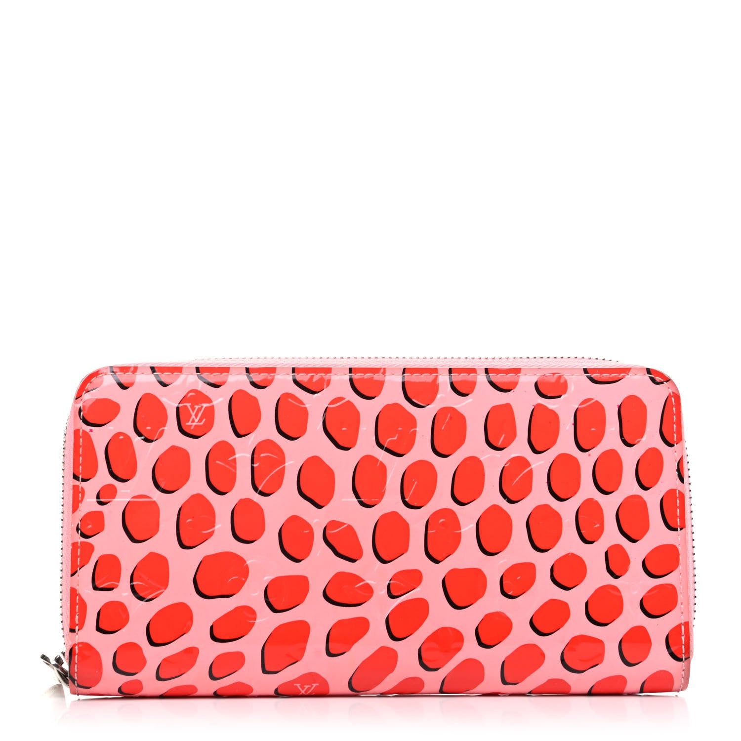 Louis Vuitton Vernis Jungle Dots Zippy Wallet Sugar Pink Poppy 1 of 6