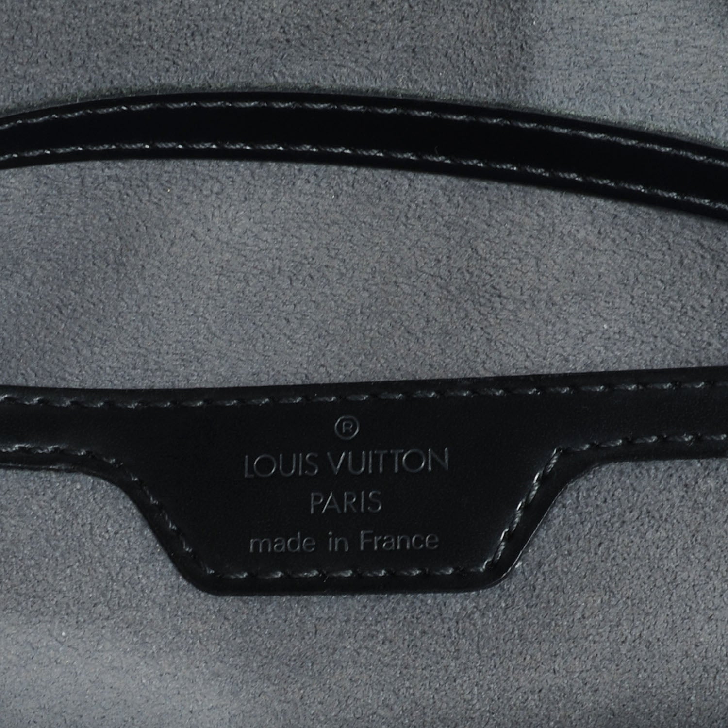 Louis Vuitton Epi Soufflot Black 7 of 8