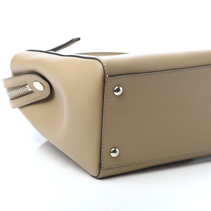 Fendi Vitello Baltico Dolce DotCom Satchel Tortora Papavero 9 of 10