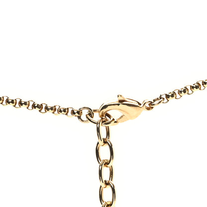 Louis Vuitton Metal Crystal Louise By Night Necklace 4 of 5