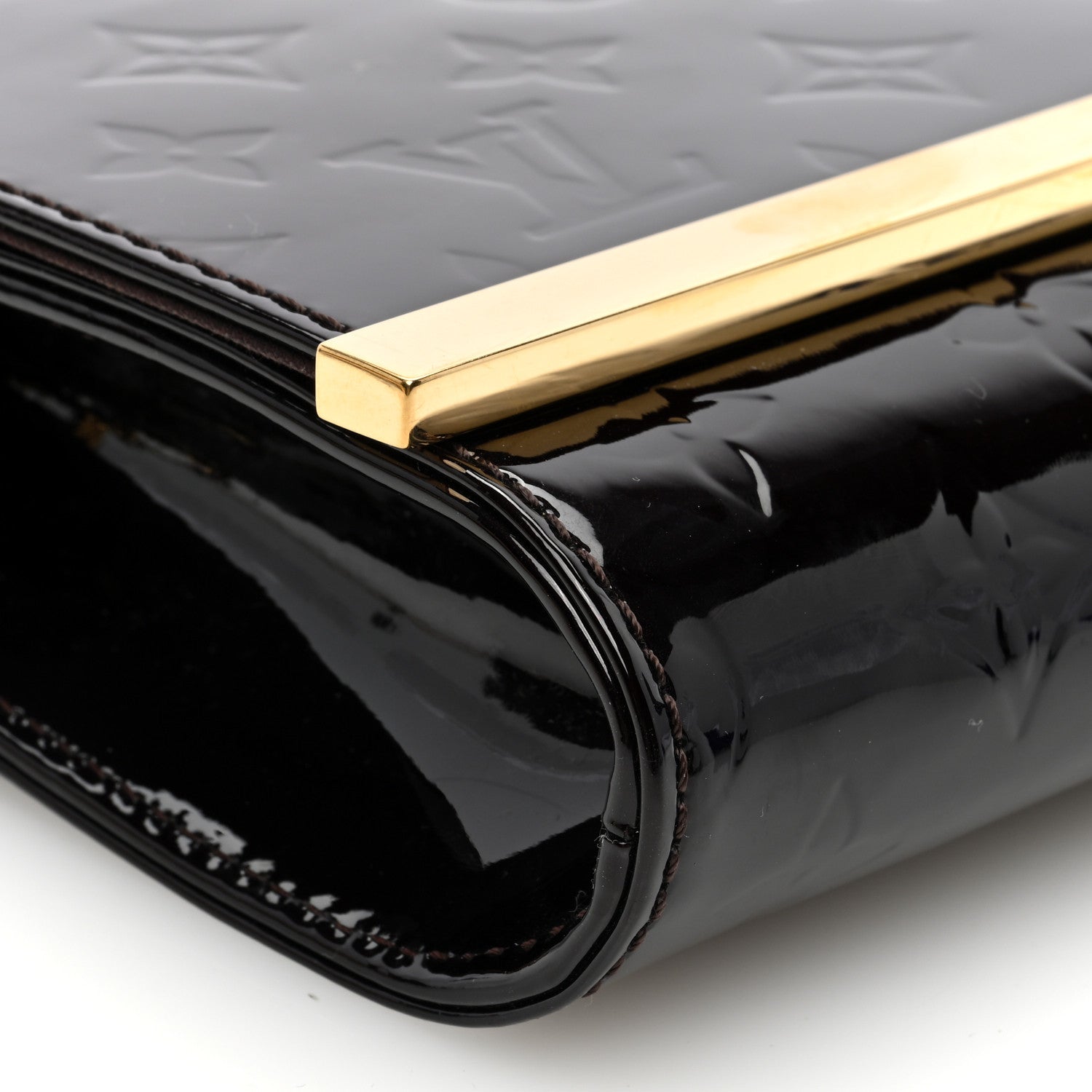 Louis Vuitton Vernis Anam Clutch Amarante 8 of 9