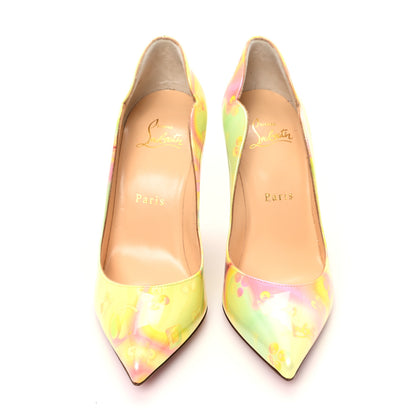 Christian Louboutin Patent Discolaser Hot Chick 100 Pumps 36.5 California 36.5 3 of 8