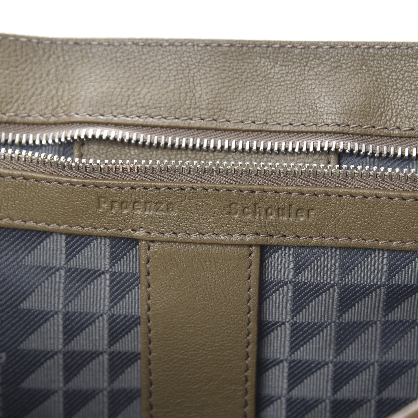 Lambskin Medium PS1 Satchel Dark Olive