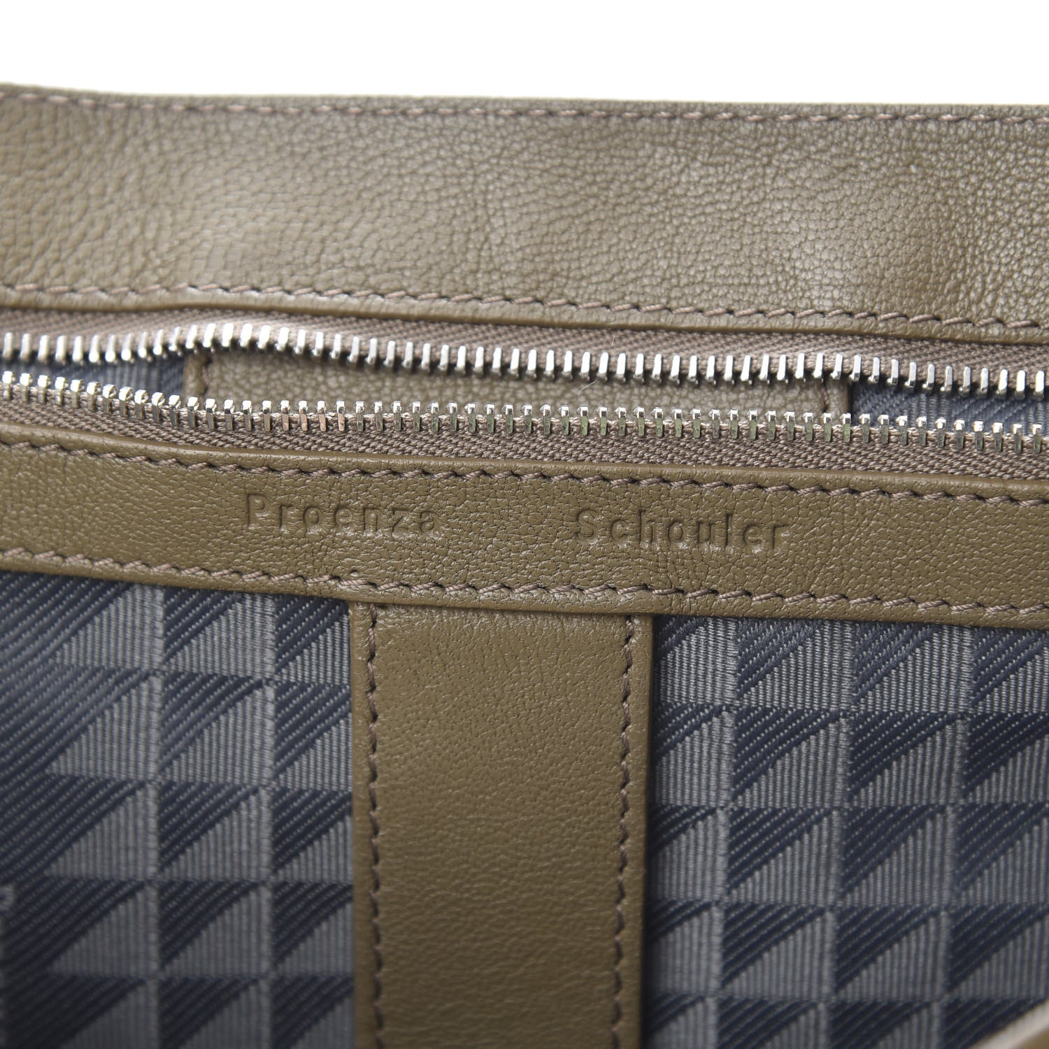 Proenza Schouler Lambskin Medium PS1 Satchel Dark Olive 6 of 13