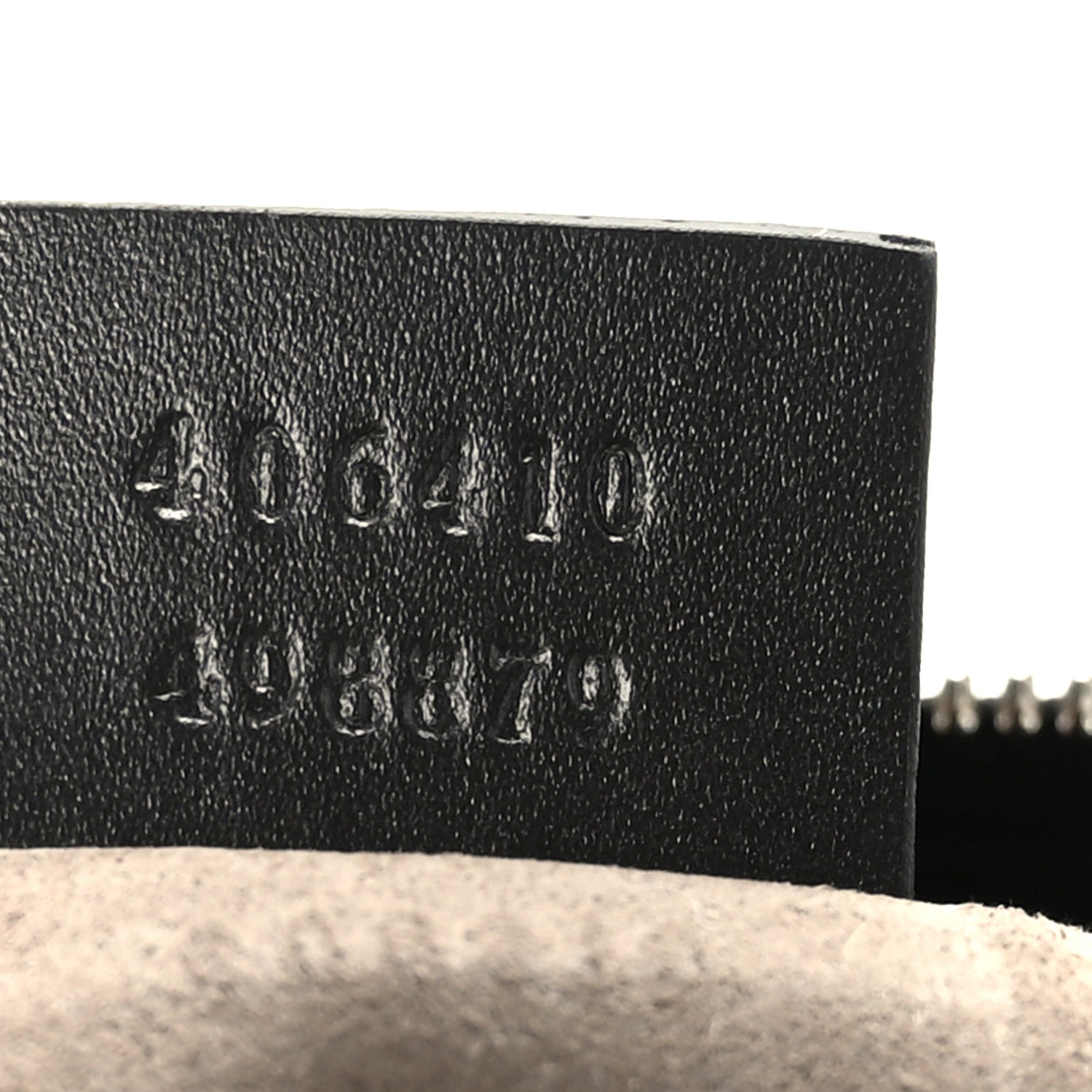 Gucci Guccissima Signature Small Messenger Bag Black 7 of 9