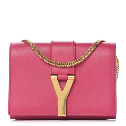 Saint Laurent Calfskin Small Classic Y Satchel Bubblegum 1 of 25