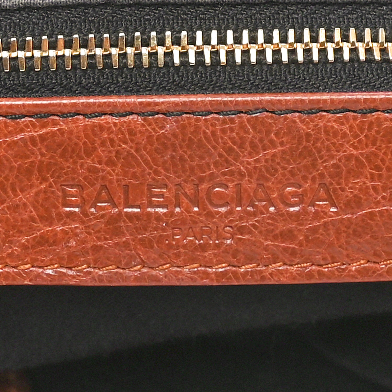 Balenciaga Agneau Giant 12 Gold Hardware City Cognac 6 of 11
