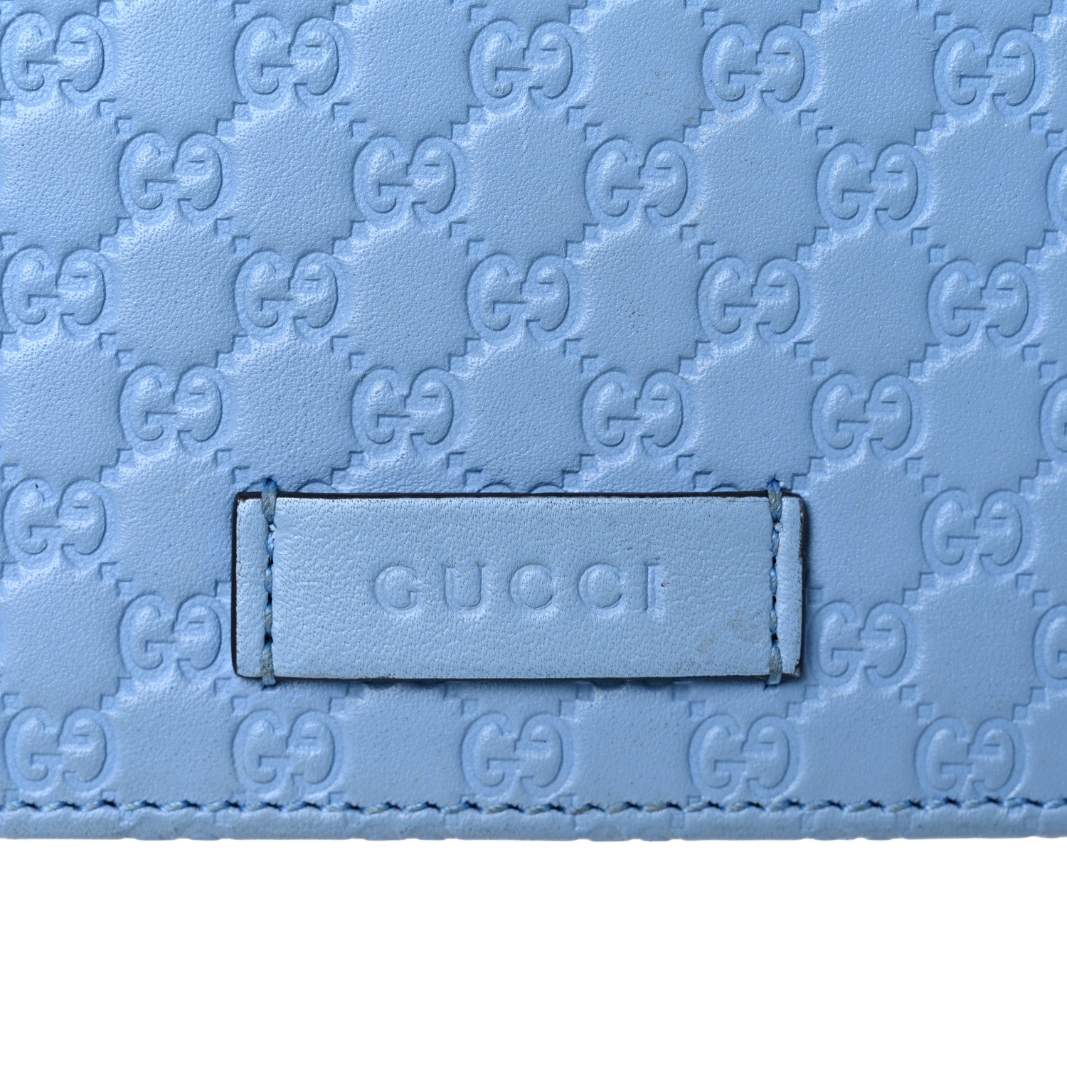 Gucci Microguccissima Crossbody Wallet Mineral Blue 14 of 17