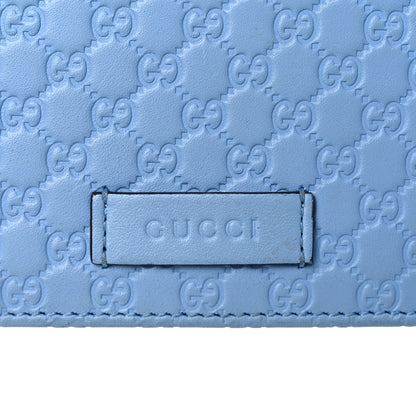 Gucci Microguccissima Crossbody Wallet Mineral Blue 14 of 17
