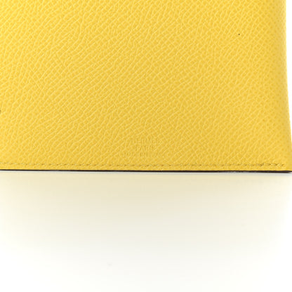 Hermes Epsom Tarmac PM Passport Holder Jaune De Naples 6 of 6