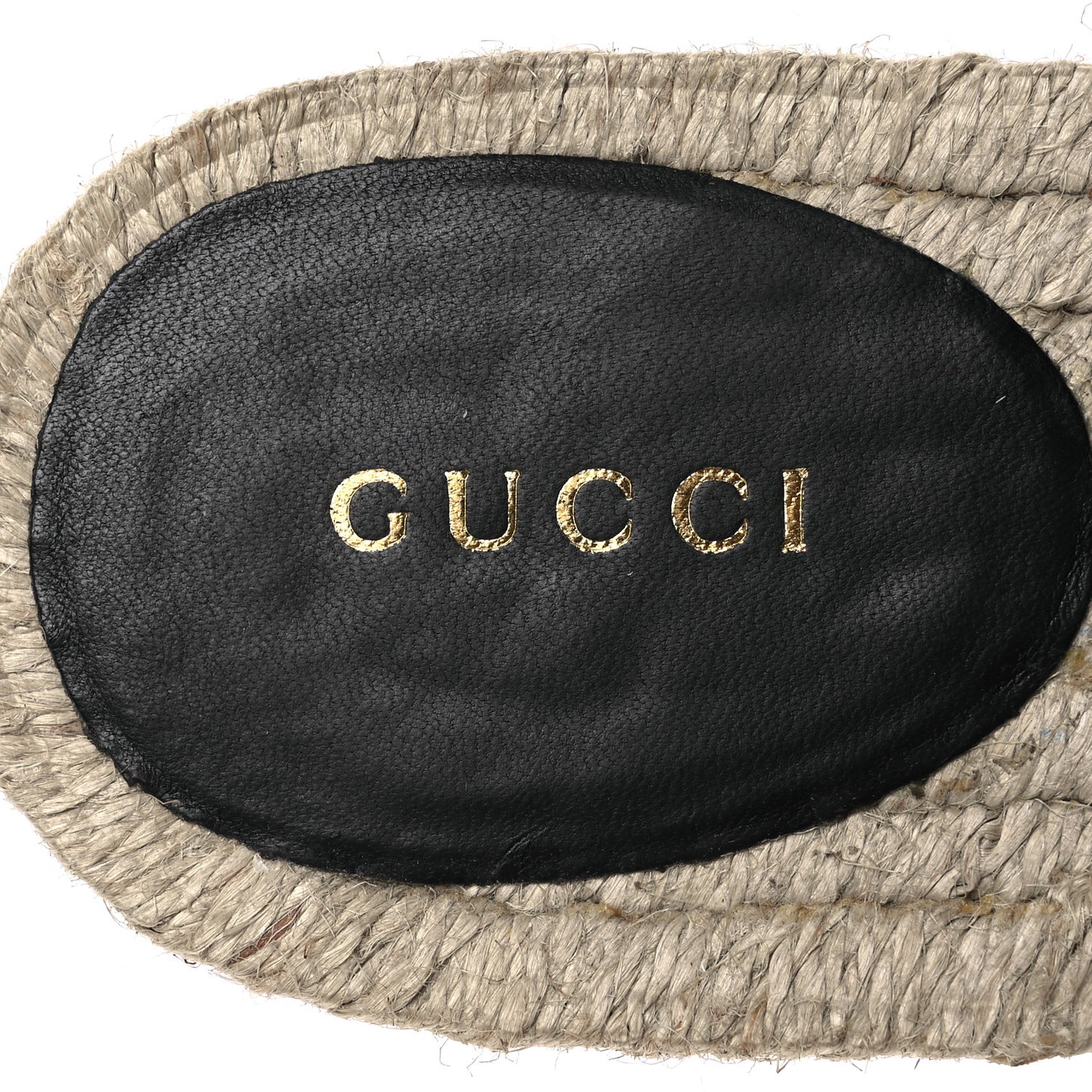 Nappa Matelasse GG Marmont Espadrille Slippers 39 Black