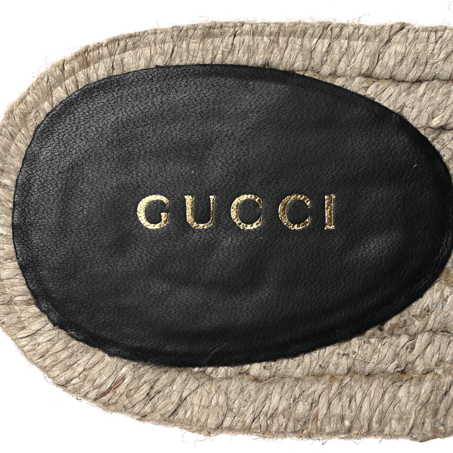Gucci Nappa Matelasse GG Marmont Espadrille Slippers 39 Black 9 of 14