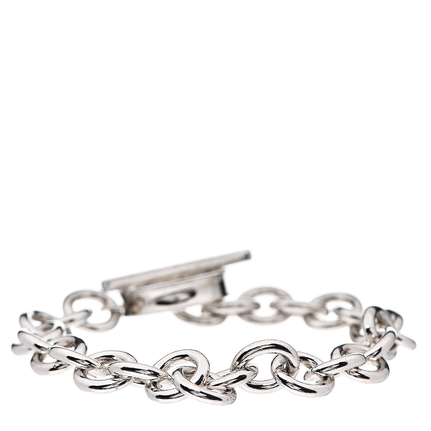 Tiffany Sterling Silver 1837 Toggle Bracelet 2 of 3
