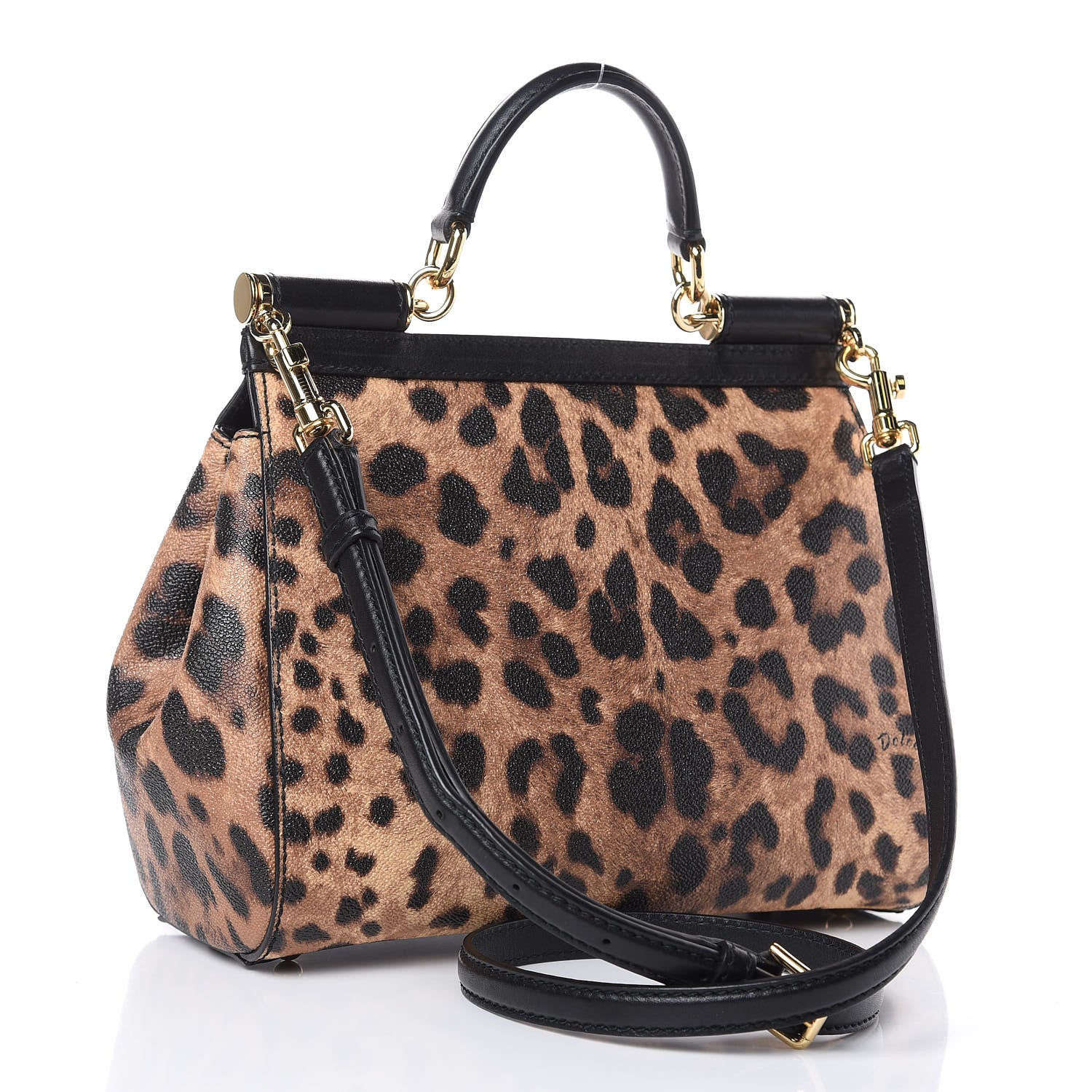 Dolce & Gabbana Leo Crepe Medium Miss Sicily Satchel Naturale 3 of 8