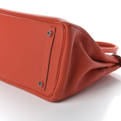 Hermes Togo Birkin 30 Capucine 7 of 18