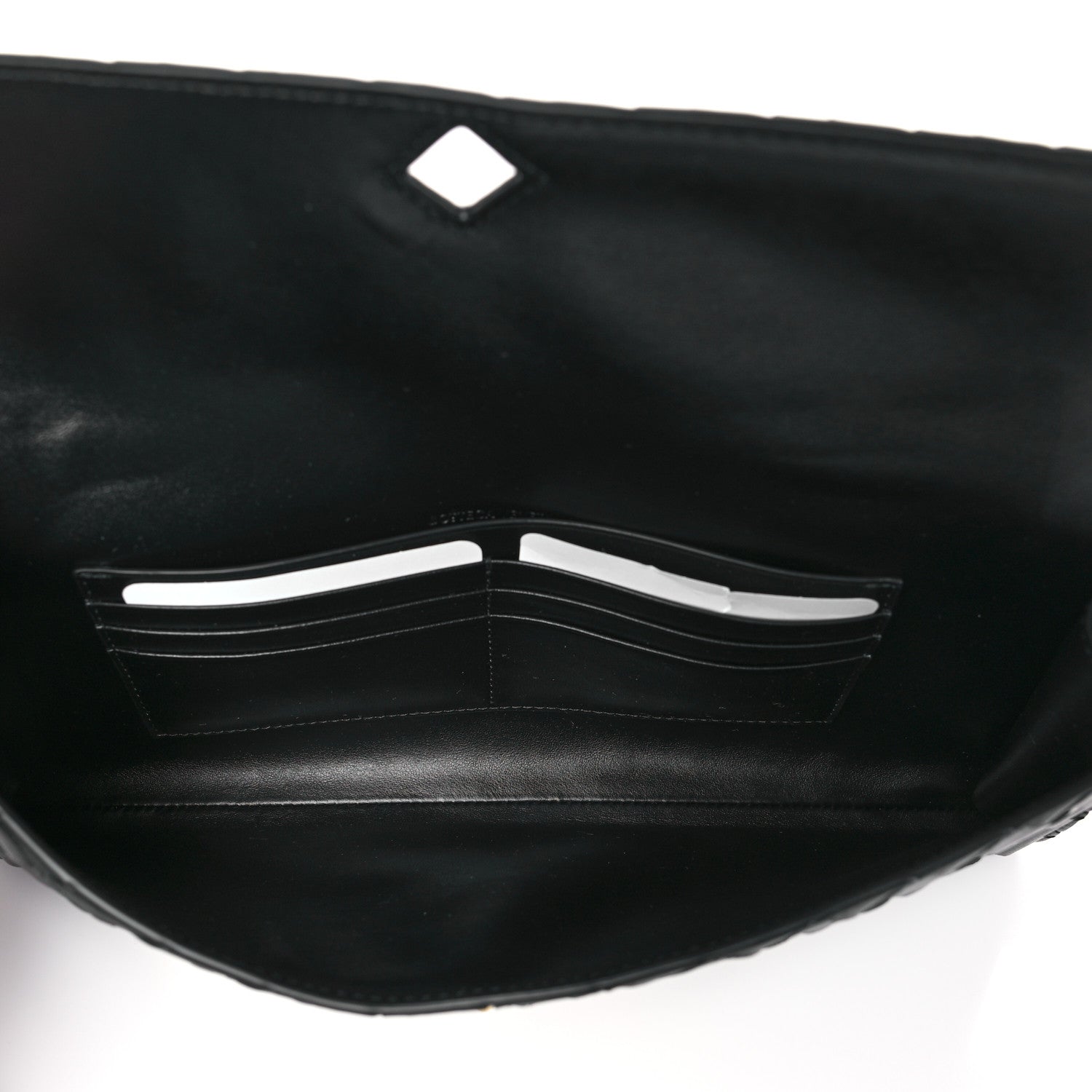Bottega Veneta Nappa Intrecciato Long Andiamo Top Handle Clutch Black 5 of 6