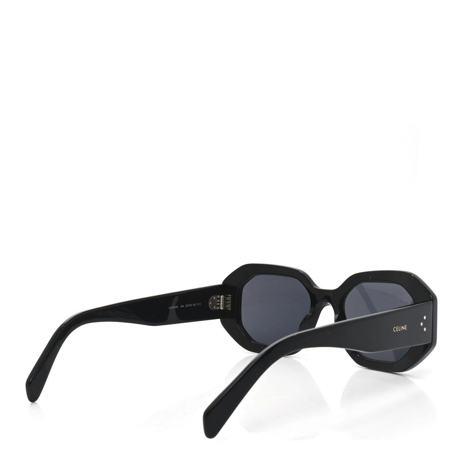 Celine Acetate Sunglasses CL40255I Black 4 of 7